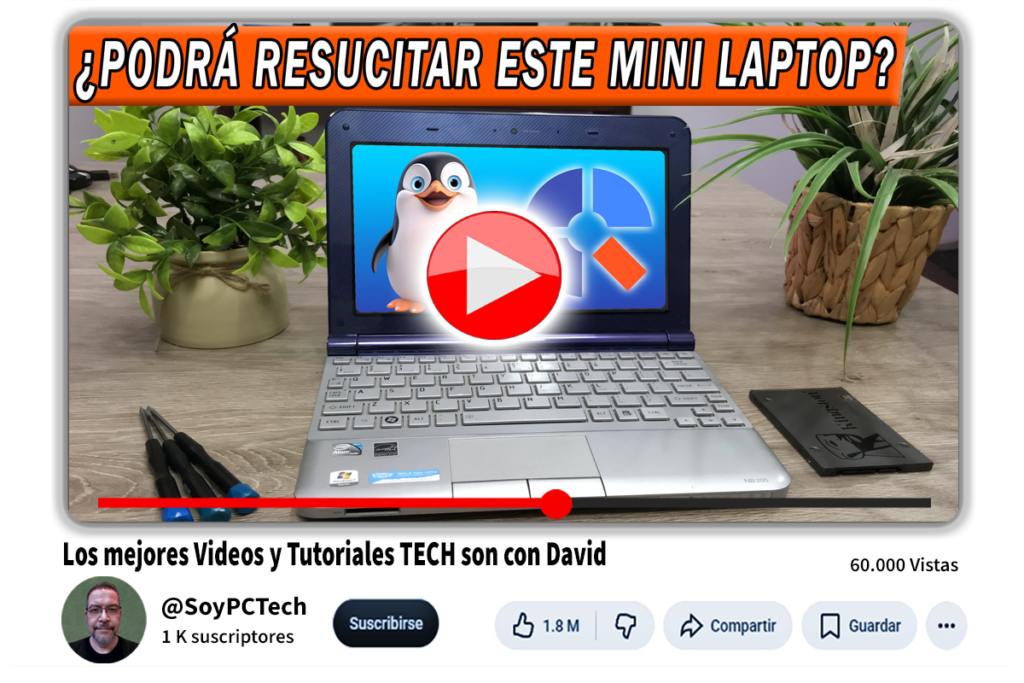 Probamos Linux en una Toshiba NB205