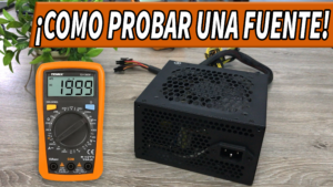 Lee más sobre el artículo Como probar una fuente de poder ATX con multimetro, Medir voltajes, falla oculta