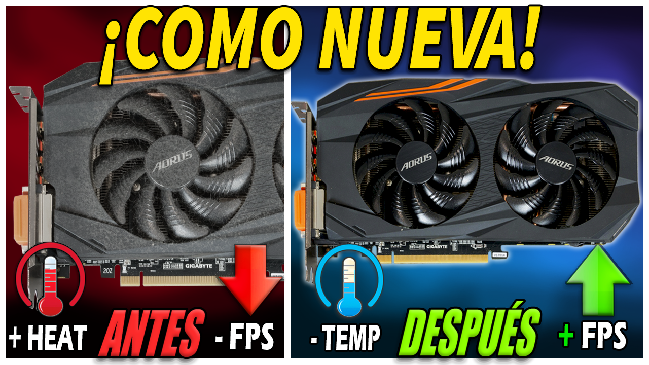Lee más sobre el artículo ¿Tu GPU se calienta va Lenta? Hazle mantenimiento