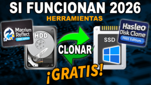 Lee más sobre el artículo ¡No más engaños! Solo estos 2 programas clonan tu disco GRATIS en 2026