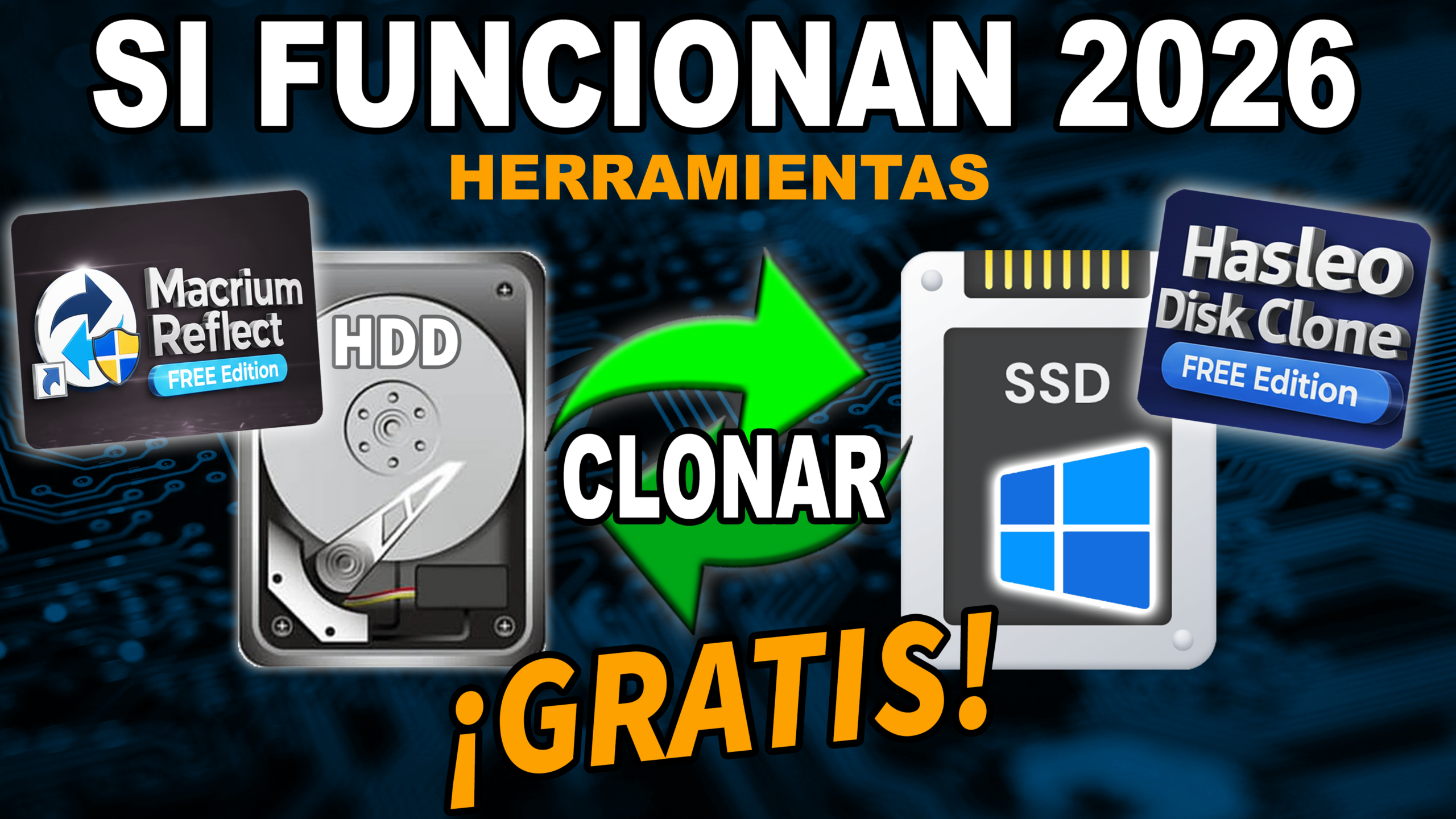 Lee más sobre el artículo ¡No más engaños! Solo estos 2 programas clonan tu disco GRATIS en 2026