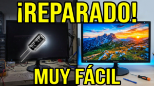 Lee más sobre el artículo Cómo Reparar un Monitor o TV que Parpadea y no Enciende (Paso a Paso)