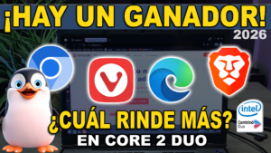 Lee más sobre el artículo Probamos 4 navegadores en un Core 2 Duo con Linux