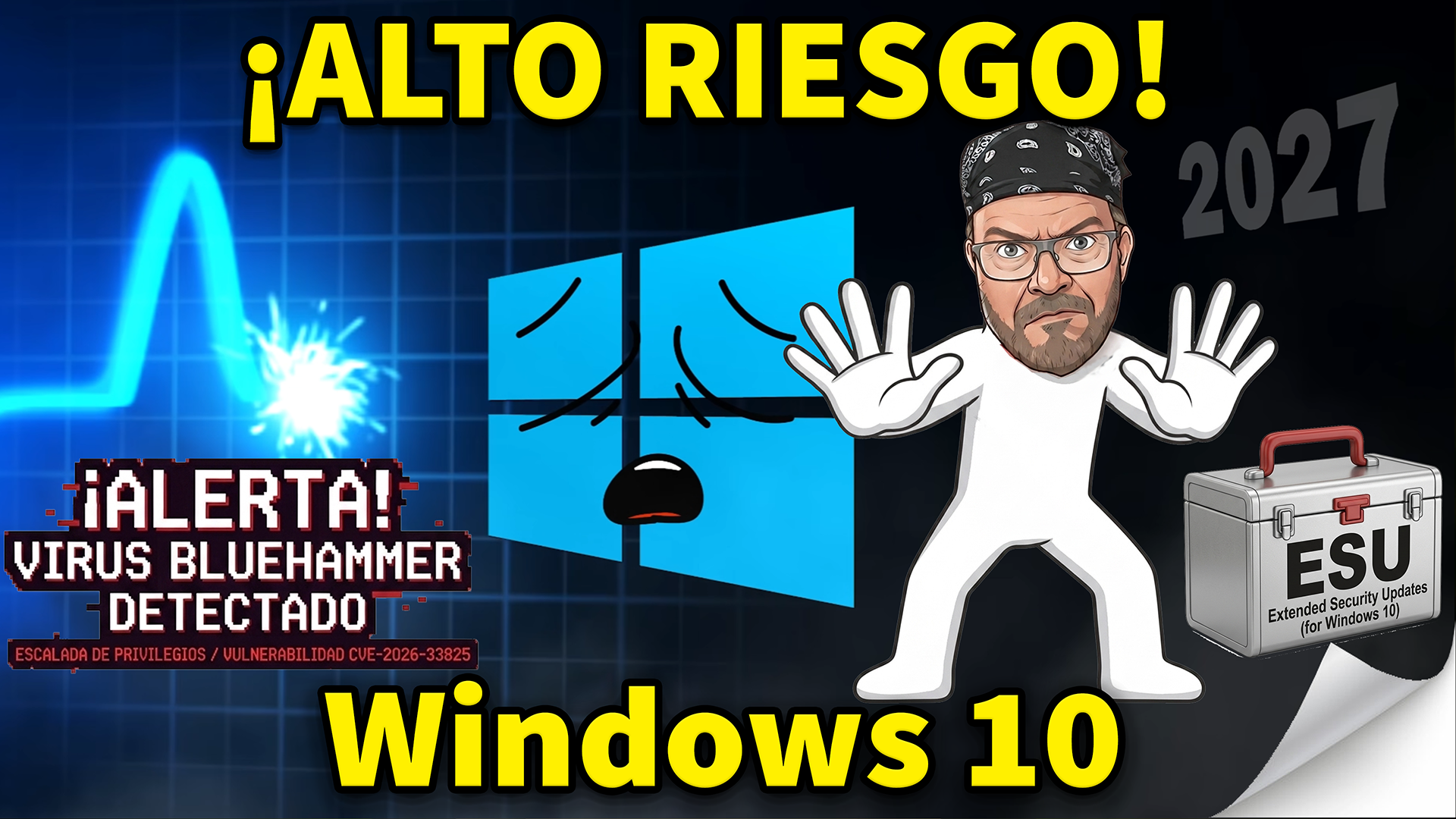 En este momento estás viendo El peligro invisible de seguir usando Windows 10 en 2026: Cómo activar el Soporte Extendido (ESU) Gratis